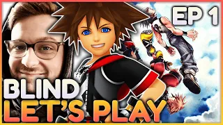 Kingdom Hearts Dream Drop Distance Blind Let's Play | Ep 1 - Opening