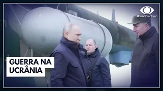 Vladimir Putin visita áreas anexadas da Rússia na Ucrânia | Jornal da Band