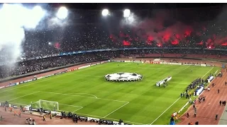 L'urlo THE CHAMPIONS del San Paolo • Napoli - Real Madrid