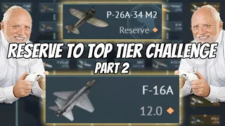 Playing the ENTIRE US Fighter Line - Reserve to Top Tier