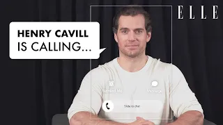 Henry Cavill 來電中 📞Henry Cavill Is Calling... | ELLE HK ELLE Video Chat ELLEfie