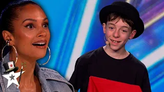 13 Year Old Magician SHOCKS the Britain's Got Talent Judges in a MIND-BLOWING Audition!