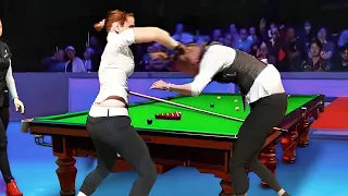 Women’s Most RIDICULOUS Moments in Snooker!