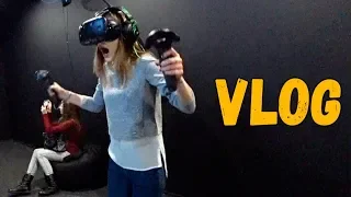 Поход в клуб виртуальной реальности VR – реакция на игры виртуальной реальности