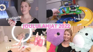 JOULULAHJOJEN ESITTELY