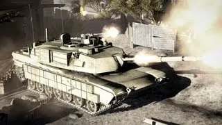 Battlefield 4 Beta M1 Abrams gameplay