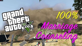 GTA 5 - Grand Theft Auto V / 100% Completion / Marriage Counseling Mission Gameplay / Walkthrough