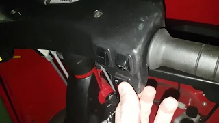 How to replace the starter on an Ape 50