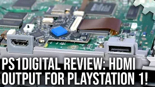 DF Retro Hardware: PS1Digital Review - HDMI for PlayStation 1 - Pristine Image Quality!