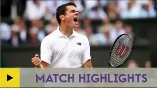 Wimbledon 2016: Milos Raonic Beats Roger Federer to Reach First Grand Slam Final