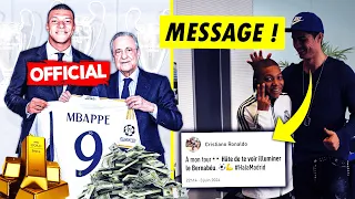 LE PACTOLE MONSTRUEUX POUR MBAPPÉ AU REAL MADRID, RONALDO ENVOIE UN MESSAGE.. OFFICIEL ! - ACTU FOOT