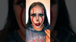 🎈🎈🎈 #art #shorts #halloween #makeup #tiktok #pennywise #sfx #clownmakeup #clown