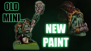 Painting one of my FAVORITE Models! Orc Shaman Tutorial - Warhammer Fantasy Old World