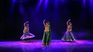 Kaahe Chhed Mohe | Devdas Thumri | Kathak by Shruti Patki and students