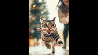 😺 Catch me if you can! 🐈 Funny video with cats and kittens for a good mood! 😸