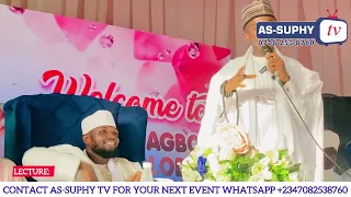 LECTURE: APPRECIATION BY: SHEIKH IBRAHIM EBUN-OLUWAPO AL-HAREERY