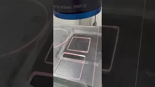 Laser cut glass