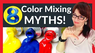 Watercolor Color Mixing (8 MYTHS that just aren't true!)