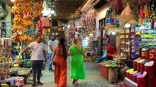 Walking in Marrakech — Getting Lost in Morocco's Greatest Street Market | 4K HDR Morocco Walk