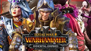 THIS IS THE BIGGEST TOTAL WAR EVER MADE - Immortal Empires Warhammer 3