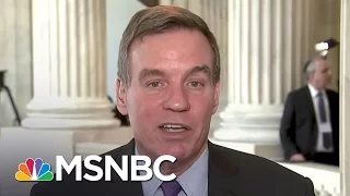 Mark Warner: ‘High Expectation’ James Comey Will Testify At Open Hearing | Andrea Mitchell | MSNBC