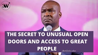 THE SECRET TO OPEN DOORS AND ACCESS TO GREAT PEOPLE: HONOUR - Apostle Joshua Selman
