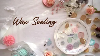 Satisfying Wax Sealing ASMR Video🌹📧