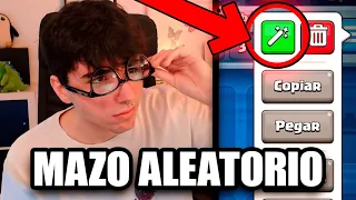 NUEVO GENERADOR ALEATORIO DE MAZOS EN CLASH ROYALE😱 *SALE BIEN*