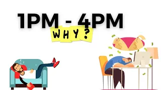 Why You Always Feel Tired Between 1pm - 4pm ?? What's The Solution !! #improvefocus