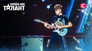 Young guitarist from a school of rock – Ukraine's Got Talent 2021 – Episode 7