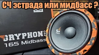 Громко и с басом - DL Audio Gryphon Pro 165 MidBass