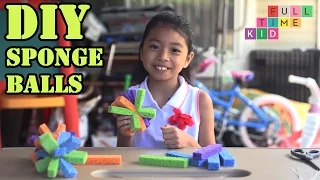 DIY Sponge Balls | Full-Time Kid | PBS Parents