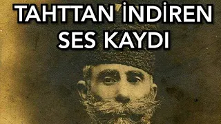 Abdülhamid'i Tahttan İndiren Mahmut Şevket Paşa Ses Kaydı #mahmutşevketpaşa