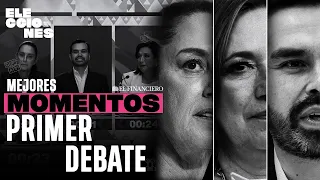 Mejores momentos del primer DEBATE presidencial