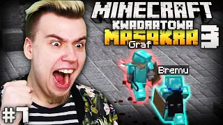 WIELKI TURNIEJ WALK NA MASAKRZE! WYGRAŁ... Minecraft Kwadratowa Masakra 3 #7