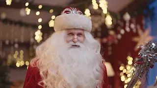 Видео поздравление для группы детей от Деда Мороза с новым годом и хорошо кушать | Moicom.ru