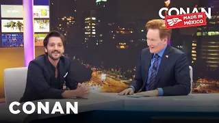 Full #ConanMexico Interview With Diego Luna | CONAN on TBS