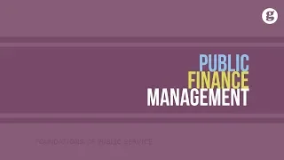 Public Finance Management