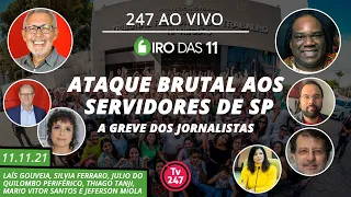 Giro das 11 - Ataque brutal aos servidores de SP + A greve das jornalistas + Pesquisas