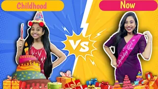 Birthday 🎉 Childhood 🎈 vs. Now  🎂|| #bengalicomedy #funny #bongposto #birthday
