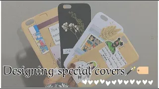 تصميم كفرات مُميزه 🤩| Designing special covers🤎