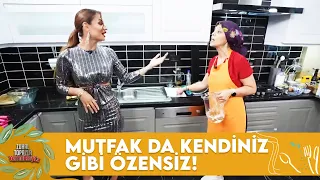 Özlem Ebru'nun Mutfağını Kontrol Etti, Ortalık Gerildi | Zuhal Topal'la Yemekteyiz 445. Bölüm