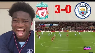 Manchester United fan React to Liverpool vs Manchester City 3-0 Champions League 2108