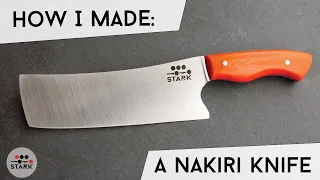 Making a Nakiri Kitchen Knife