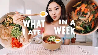 What I Ate In A Week (Healthy Asian Recipes)