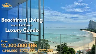 Own a Slice of Beachfront Luxury in Wong Amat - Large Condo Units Starting From 12.3 MB ($346k USD)