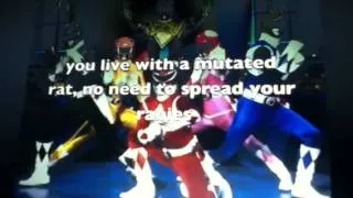 The Power rangers vs The t.m turtles rap battle