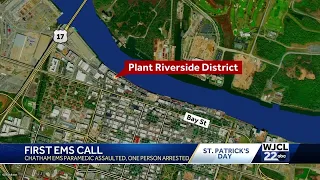 Paramedic assaulted at Savannah's Plant Riverside District
