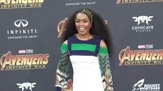 Angela Bassett at the Avengers Infinity War Premiere in Los Angeles