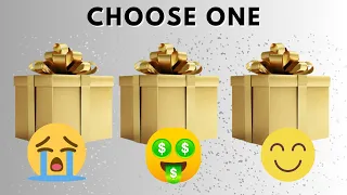 CHOOSE YOUR GIFT AND FIND OUT HOW LUCKY YOU ARE 🎁😱| CHOOSE ONE
